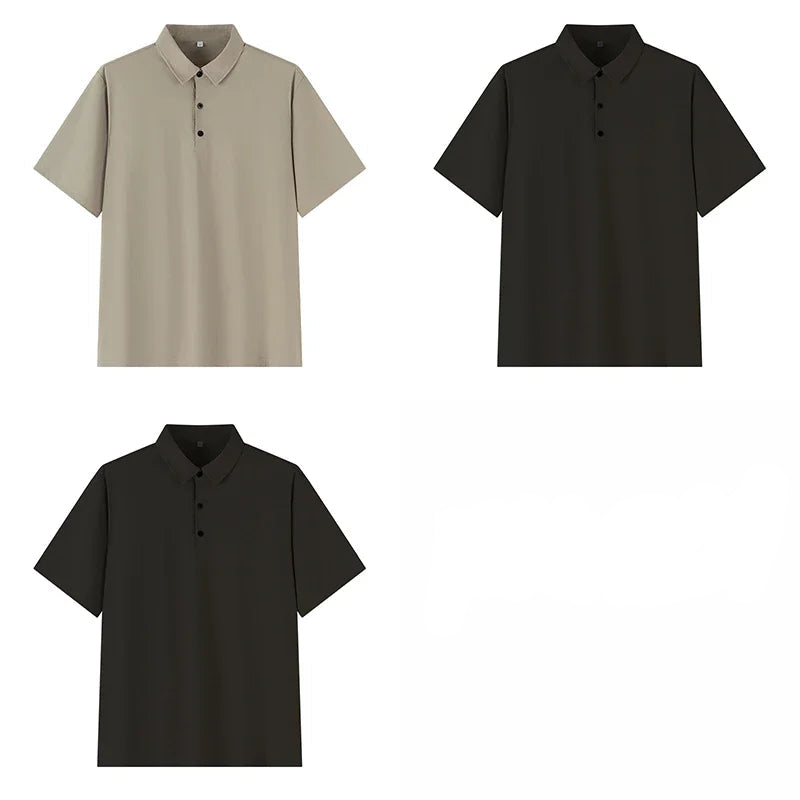 Intims - Lot de 3 Polos Manches Courtes en Grandes Tailles pour Hommes - 48321FR