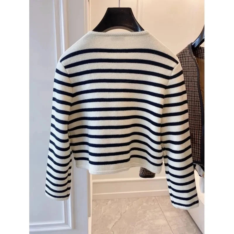 Intims - Cardigan Rayé à Manches Longues pour Femme - 75319FR