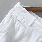 Short d'Été en Lin Pur pour Hommes Couleurs neutres - 75319FR