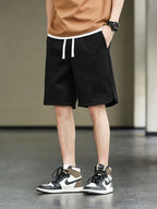 Intims - Short Baggy en Coton Grande Taille avec Cordon pour Hommes - 97531FR