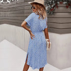 Intims - Robe Midi Imprimée à Fleurs pour Femme - 97531FR
