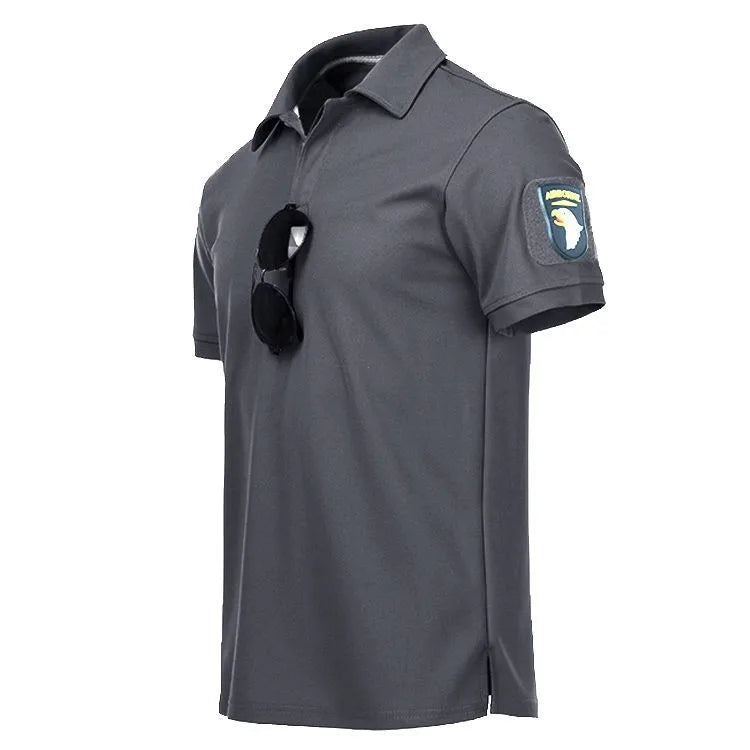 Men's Quick Dry Short Sleeve Tactical Polo Shirt