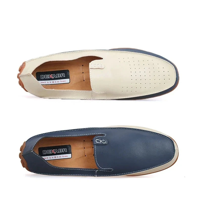 Intims - Mocassins Décontractés en Cuir Véritable pour Hommes - 84735FR