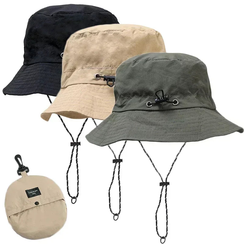 Intims - Chapeau de Pêcheur à Cordon Pliable Anti-UV & Imperméable - 73942FR