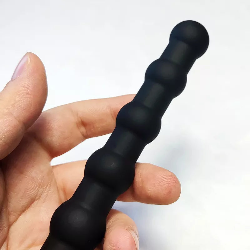 COCKRING 2 en 1 - Anneau pénien & Plug anal perlé