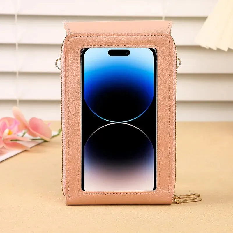 Sac de téléphone en cuir
