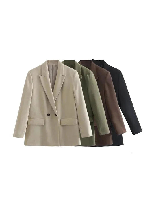Intims - Blazer Intemporel Couleur Automnale - 10001FR