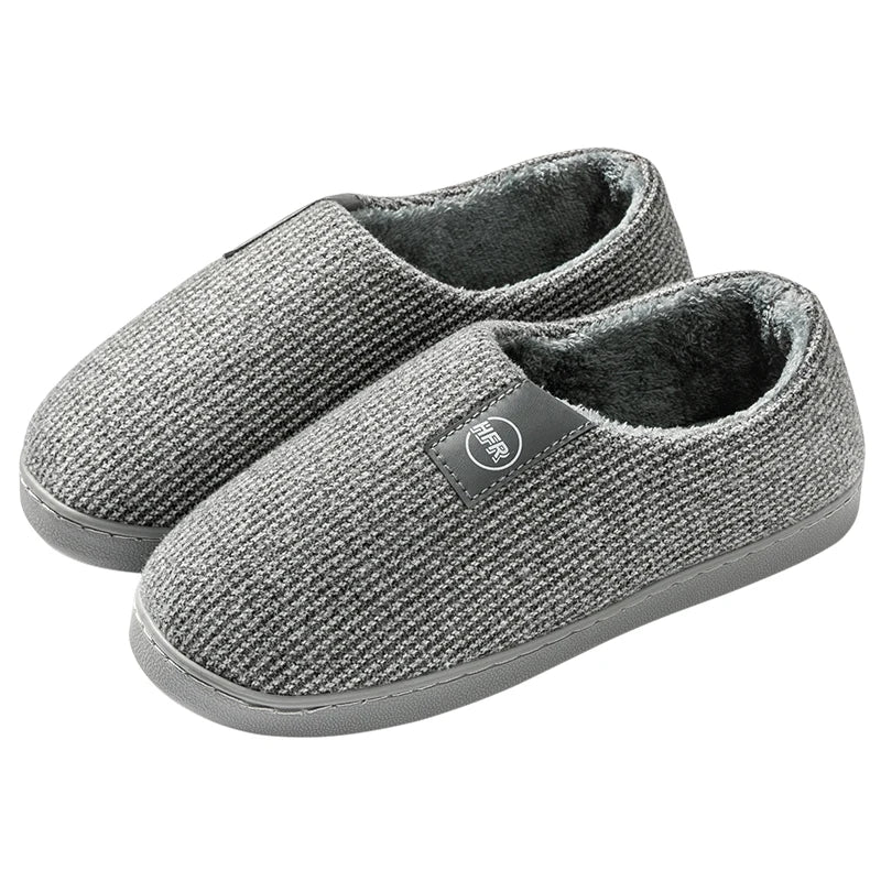 Pantoufles Antidérapantes et Chaudes en Coton & Polaire