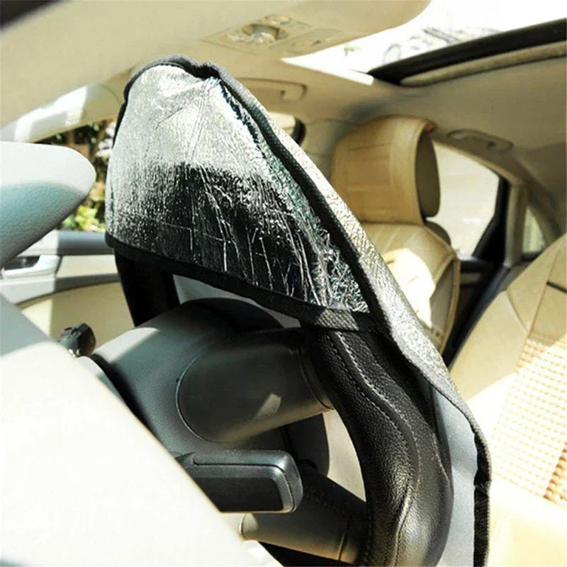 COOLDRIVE - Pare-soleil Volant Anti-UV Double Épaisseur + 1 OFFERT