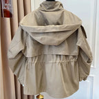 Veste Coupe-Vent Mi-Saison imperméable à Capuche