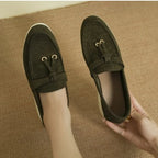 Intims - Mocassins Femme Rétro en Cuir Ultra Confort