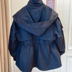 Veste Coupe-Vent Mi-Saison imperméable à Capuche