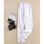 Intims - Pantalon droit élégant en lin et coton pour Femme - 26949FR