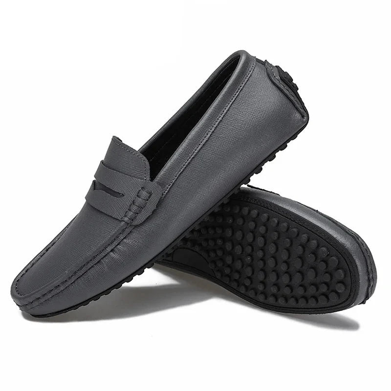 Intims - Mocassins Classiques en Cuir Véritable pour Hommes - 20010FR