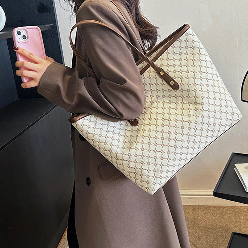 Intims - Sac à main Cabas en Cuir PU à motif Grande capacité - 92751FR