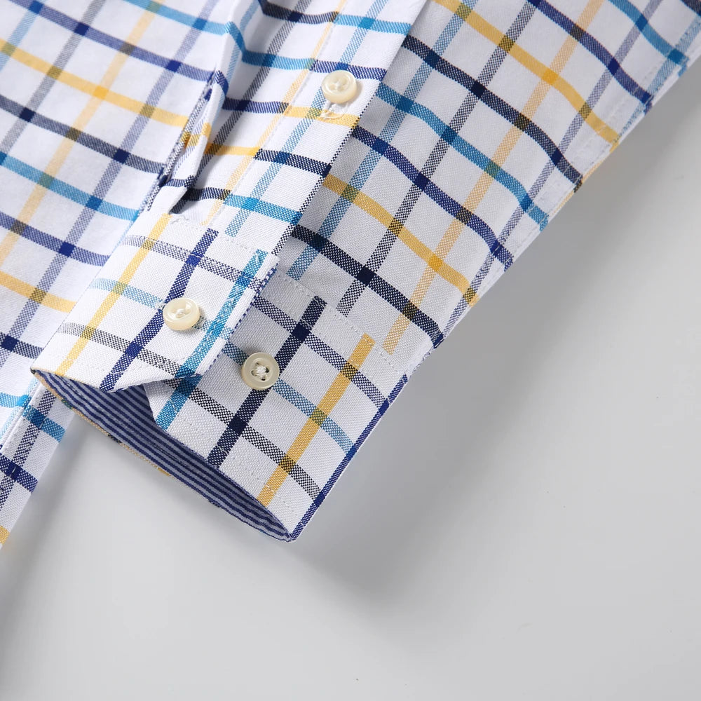 Intims - Chemise Décontractée à Carreaux/Rayures en Coton pour Hommes - 31452FR