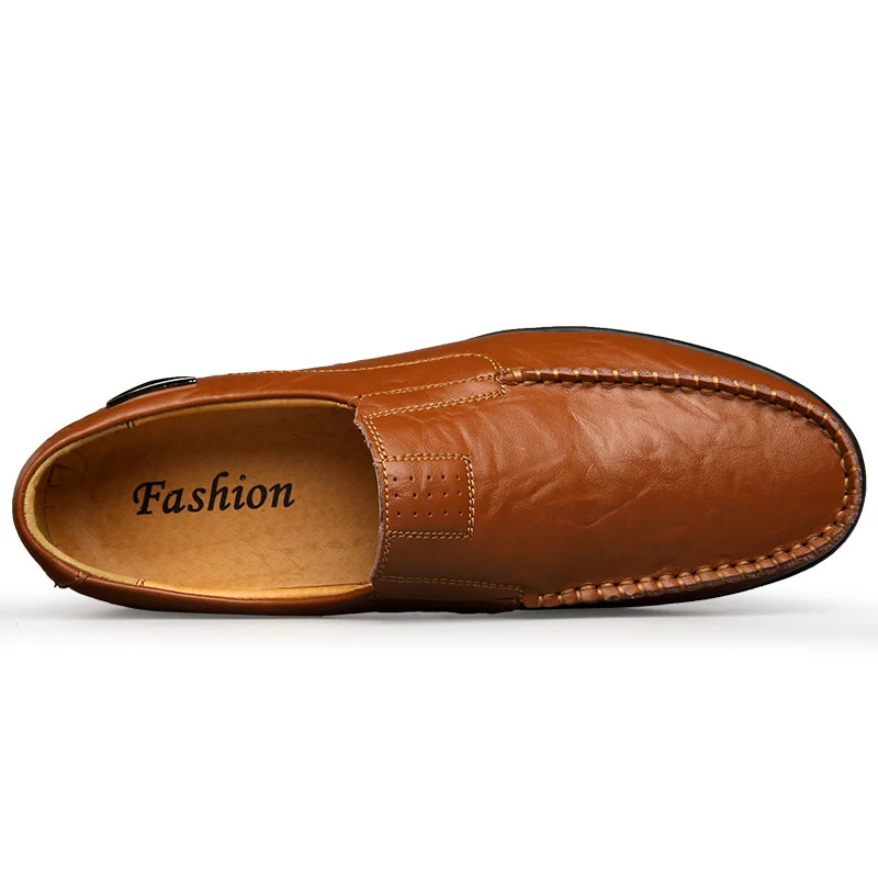 Intims - Mocassins souples en cuir pour homme - 34567FR
