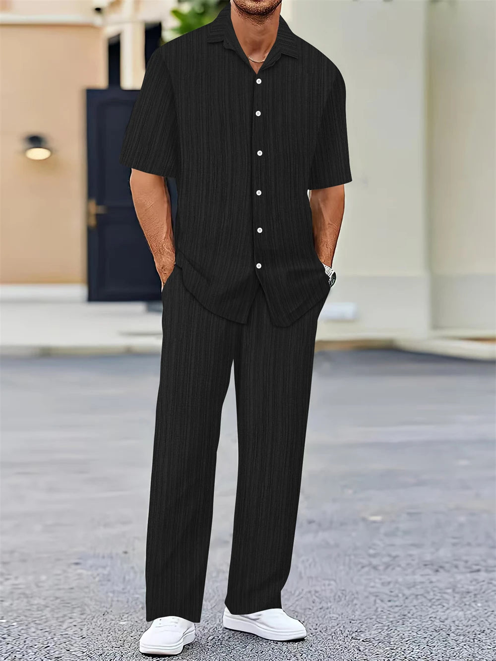 Intims - Ensemble Chemise & Pantalon Casual/ Chic - Tendance 2025