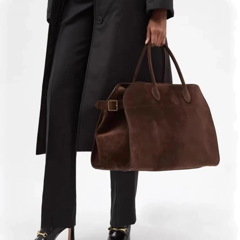 Sac à main grande capacité en Daim
