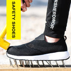 Lightweight Mesh Breathable Work Trainers - STEEL Reinforcement