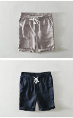 Intims - Shorts en Lin 100% pour Hommes - 56789FR