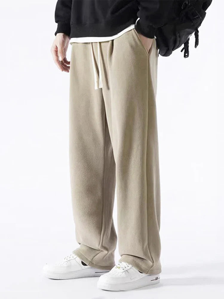 Pantalon Casual & Ample Doublure Polaire Homme