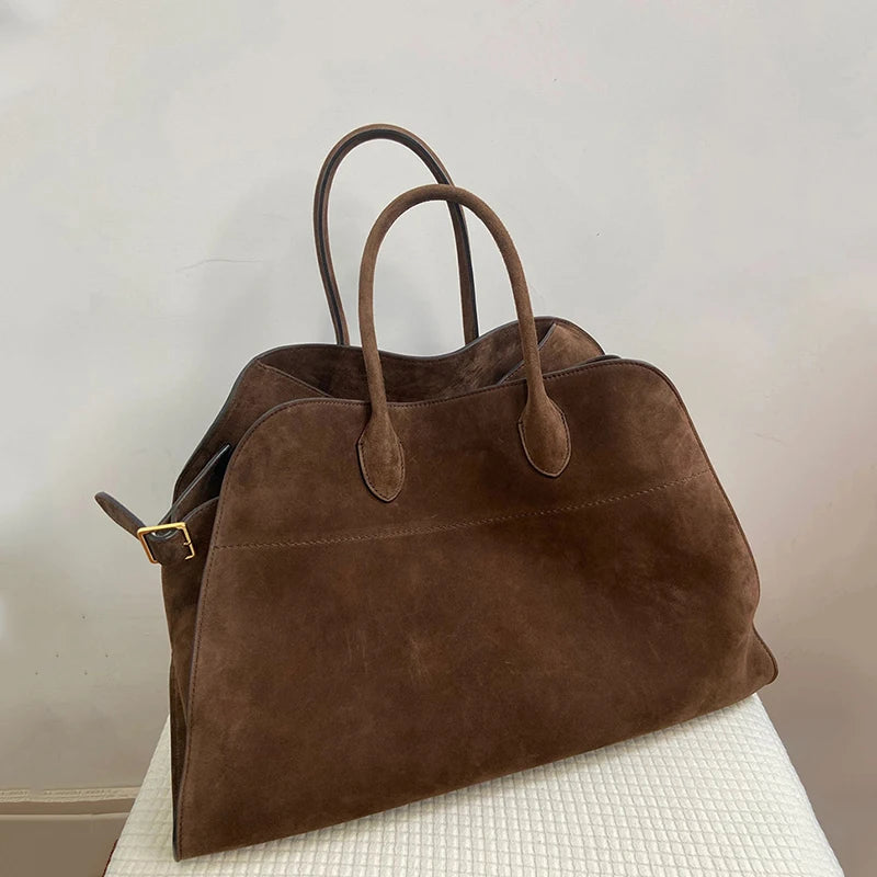 Sac à main grande capacité en Daim