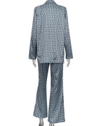 Intims - Ensemble effet Satin Blazer & Pantalon ample -31963FR
