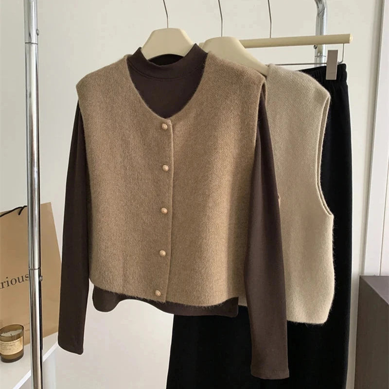 Intims - Cardigan Tricot sans manche élégant pour Femme - 92714FR