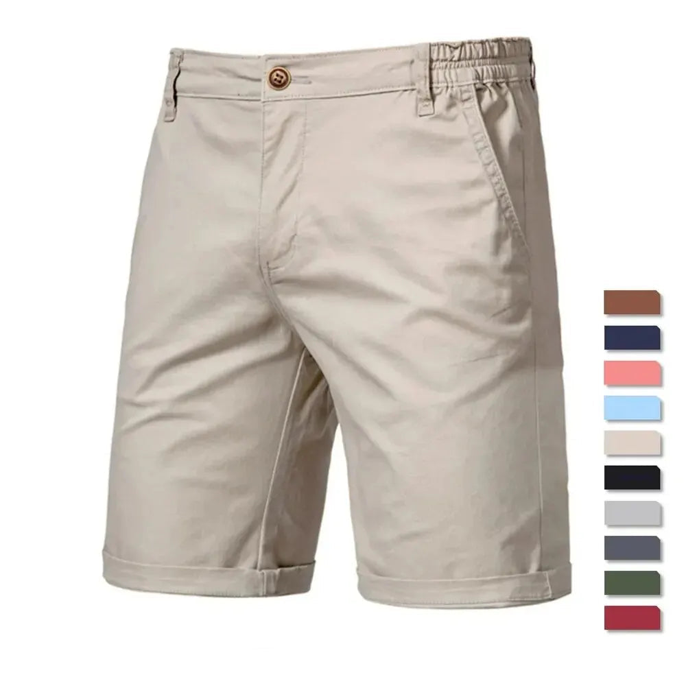 Short Chino en 100% Coton pour Homme