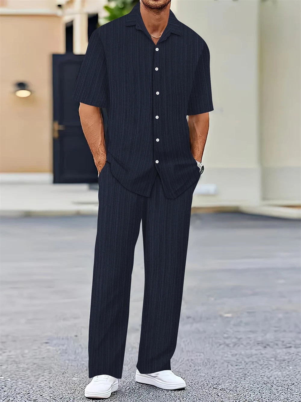 Intims - Ensemble Chemise & Pantalon Casual/ Chic - Tendance 2025