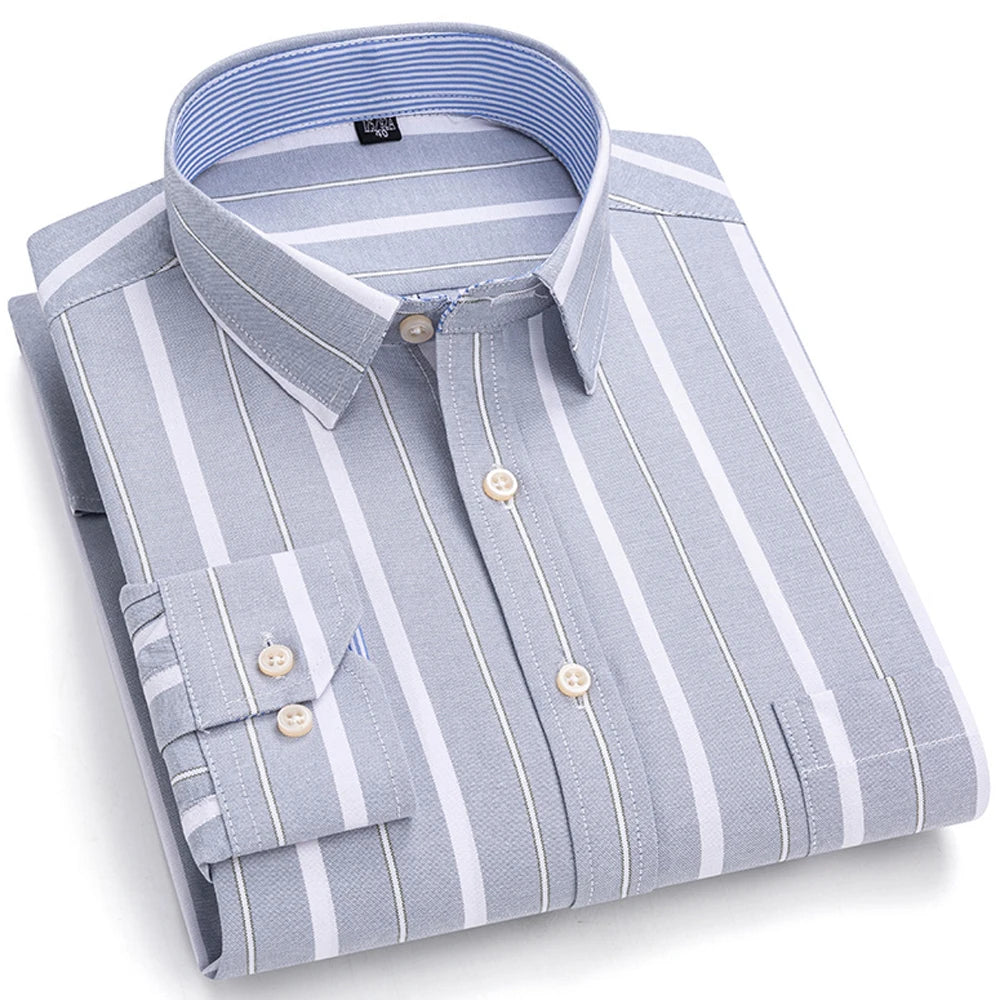 Intims - Chemise Décontractée à Carreaux/Rayures en Coton pour Hommes - 31452FR