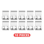 Lot de 10 Clips Invisibles pour Ourlet de Pantalon – Fixation Rapide Sans Couture et Invisible