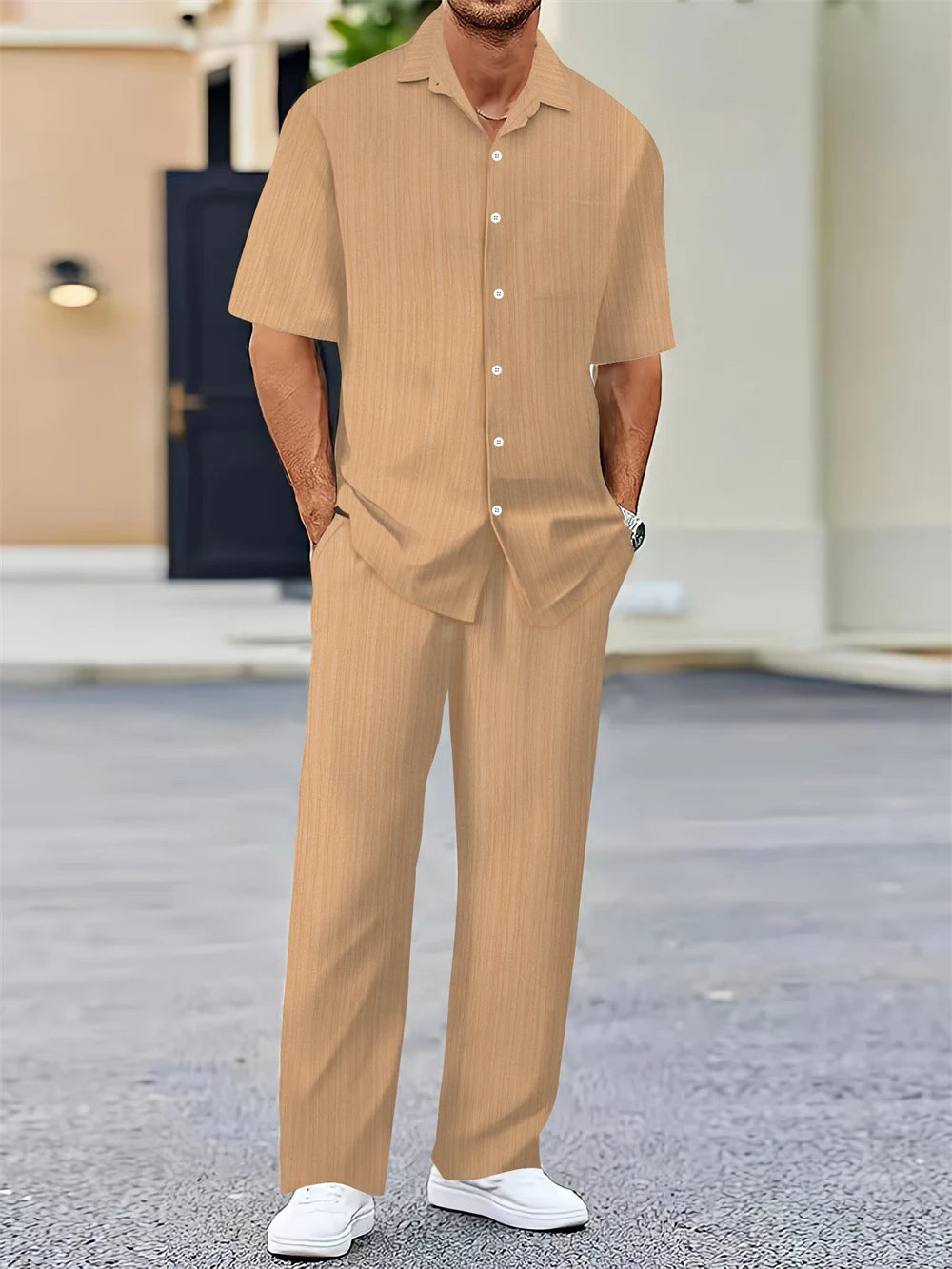 Intims - Ensemble Chemise & Pantalon Casual/ Chic - Tendance 2025