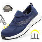 Lightweight Mesh Breathable Work Trainers - STEEL Reinforcement