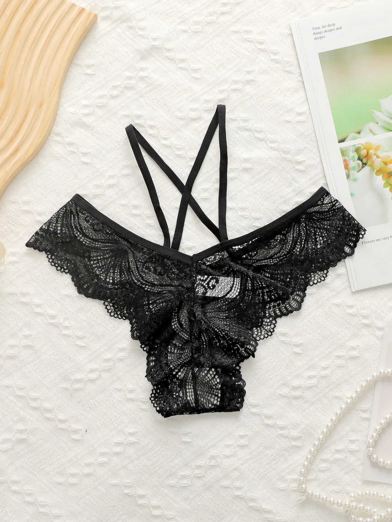 Ensemble de Sous-vêtements - Push Up & Dentelle