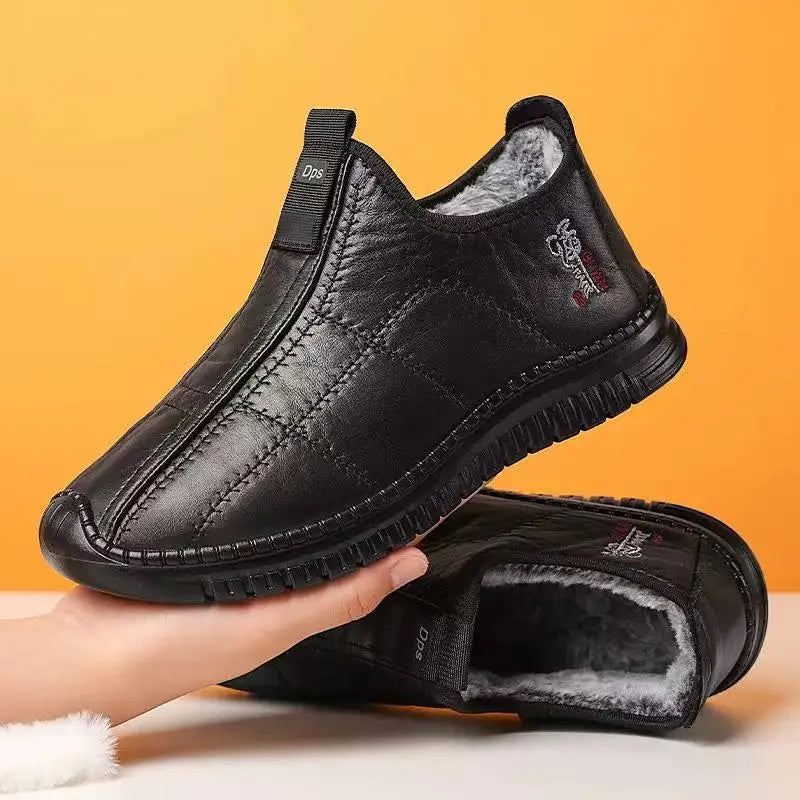 Chaussures Slip-on Sans Lacets à Doublure Chaude & Imperméables - Homme