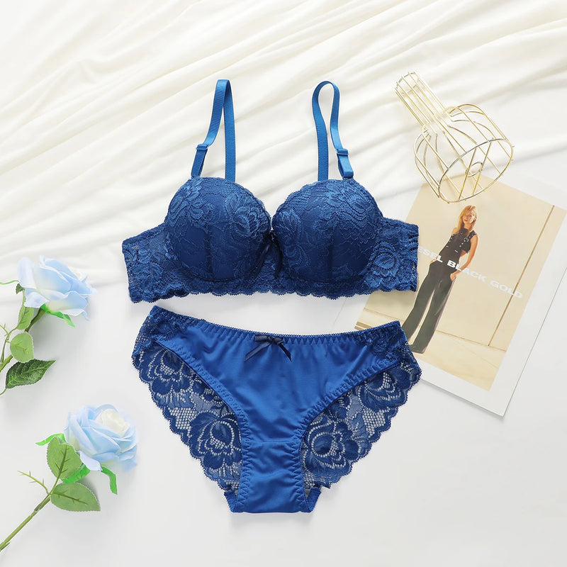 Intims - Ensemble de Lingerie Push-Up & Dentelle pour Femme - 10001FR