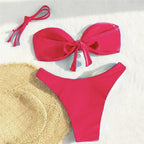 Intims - Maillot de bain brésilien sexy à fleurs - 72542FR