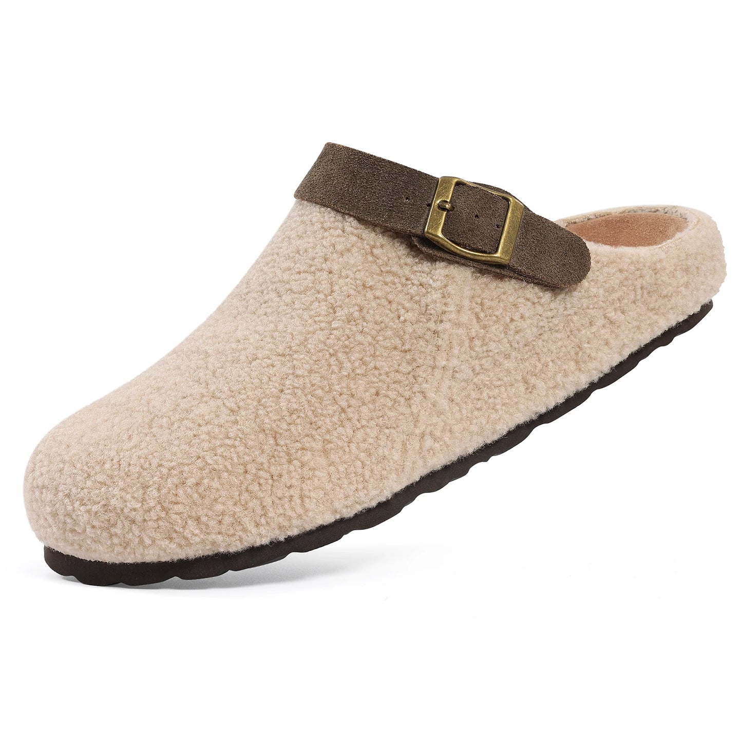 Mules Teddy en Peluche ULTRA Chaudes & Moelleuses