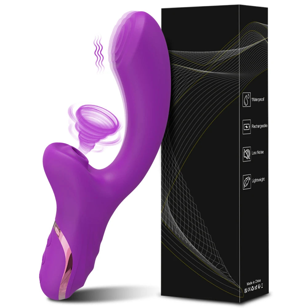Euphoria - 3-in-1 Female Stimulator with Suction, Vibration, and Targeted Stimulation