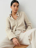 Intims - Chemise en gaze de coton à Manches Longues pour Femme - 86420FR