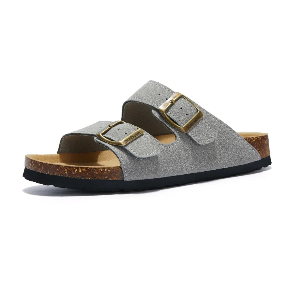 Intims - Sandales d'Été à 2 Brides en Liège - Modèle Mixte - 26473FR