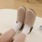 Mules Teddy en Peluche ULTRA Chaudes & Moelleuses