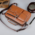 Sac Bandoulière à Multi-Poches en Cuir PU