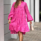 Intims - Robe chemise courte et ample à broderie - 57913FR