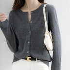 Intims - Cardigan intemporel à Col Rond pour Femme - 86420FR