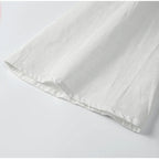 Intims - Chemisette à lacets en coton & en lin pour femme - 46291FR