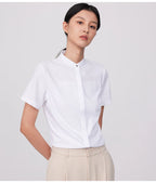 Intims - Chemisier Slim Fit Col Officier pour Femmes - 00123FR