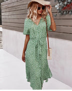 Intims - Robe Midi Imprimée à Fleurs pour Femme - 97531FR